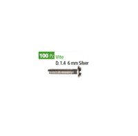Vite D 1.4 6 mm silver (100pz o 500pz) - 9000000003650